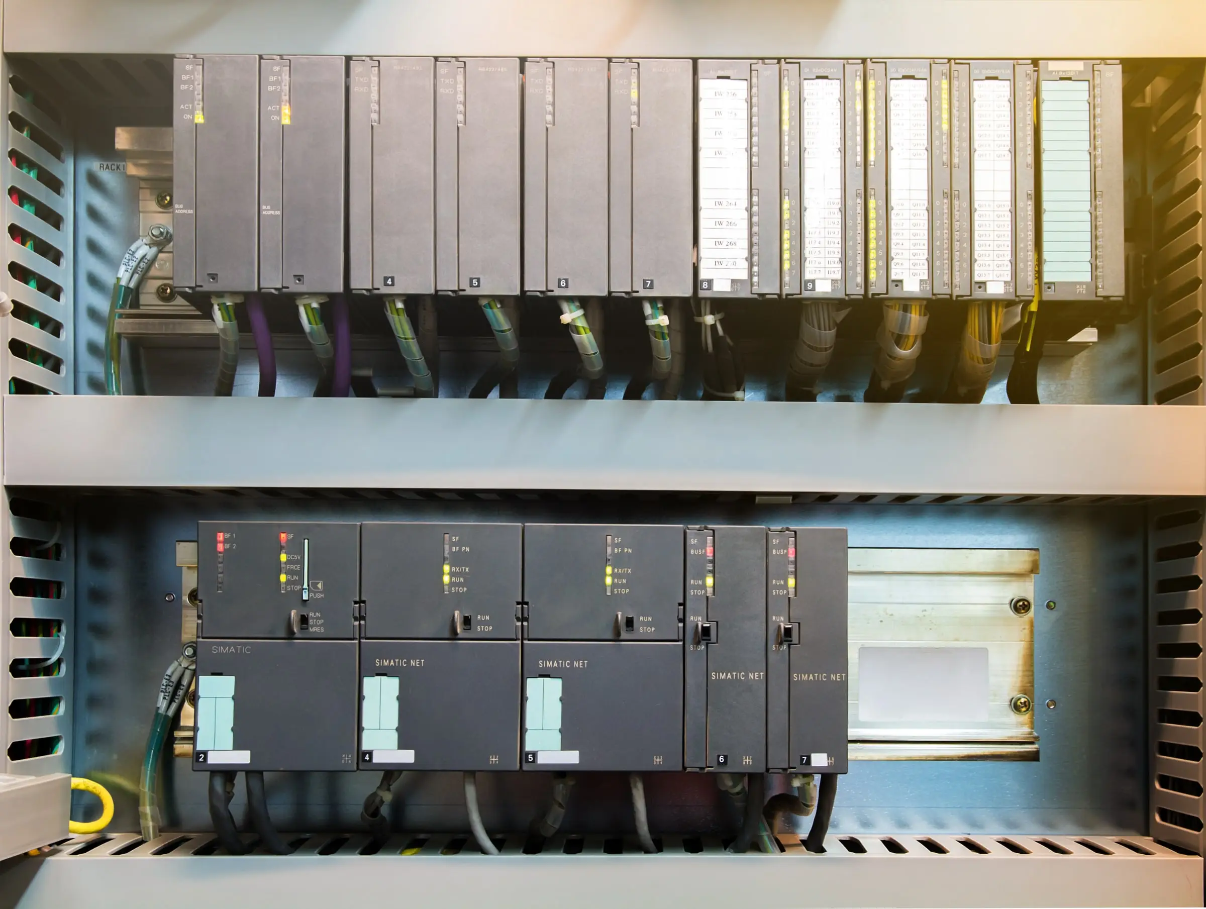 Control system of an existing plant